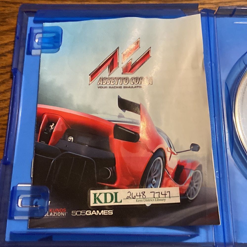Play station 4  Assetto Corsa video game - Picture 2 of 4